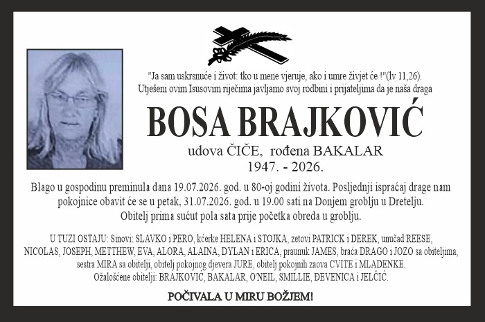Bosa  Brajković