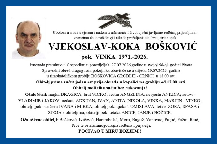 Vjekoslav – Koka  Bošković