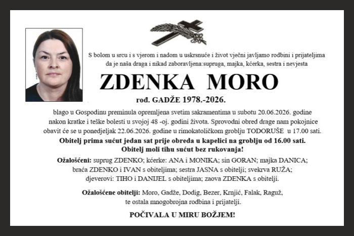 Zdenka  Moro