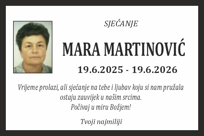 Mara  Martinović