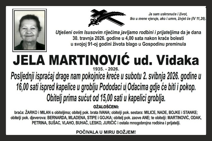 Jela  Martinović