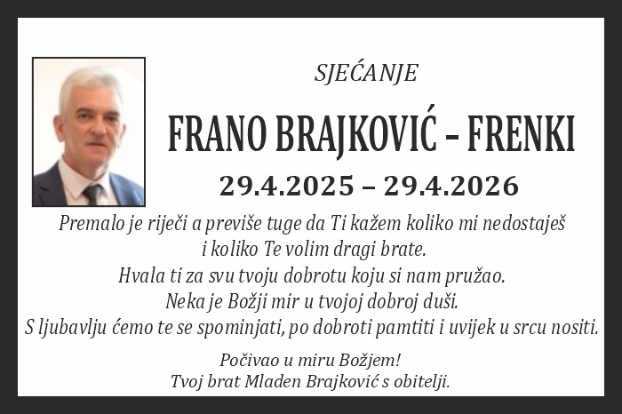 Frano Brajković –  Frenki