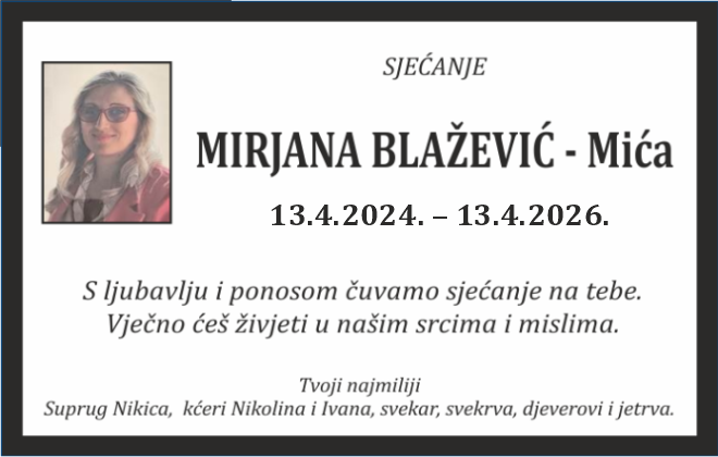 Mirjana Blažević –  Mića