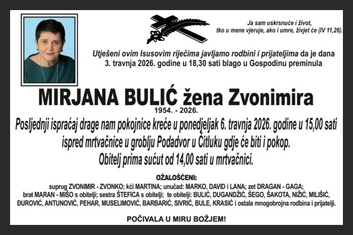 Mirjana  Bulić