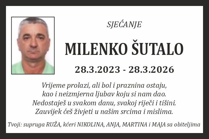Milenko  Šutalo