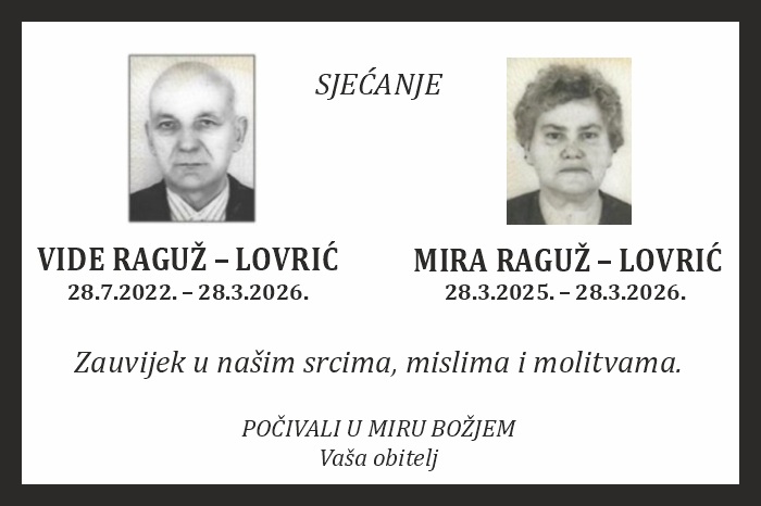 Vide I Mira Raguž –  Lovrić