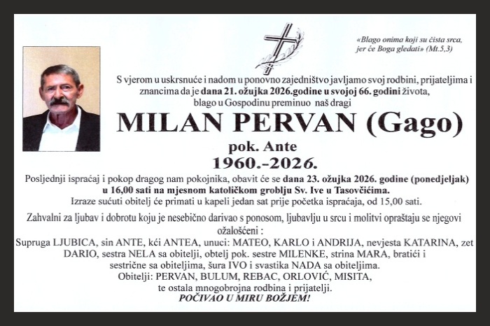 Milan Pervan  (Gago)