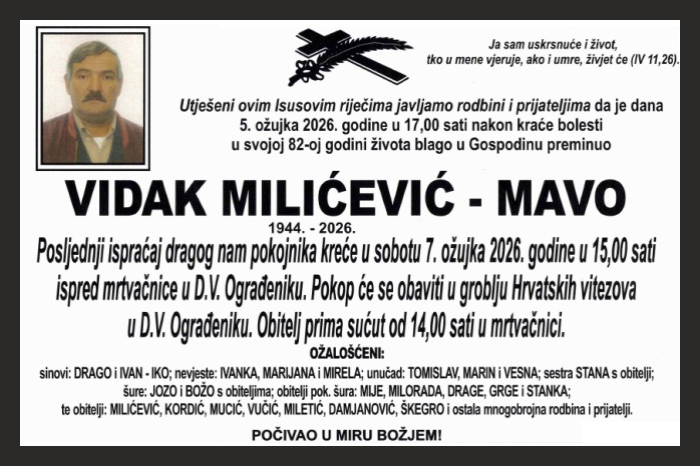 Vidak Milićević –  Mavo
