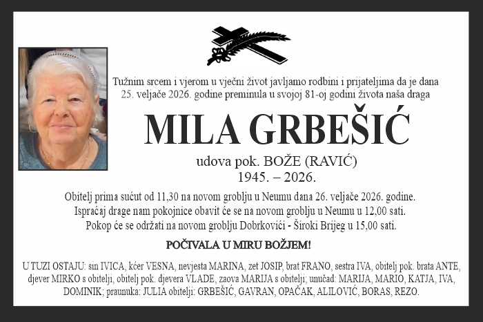 Mila  Grbešić
