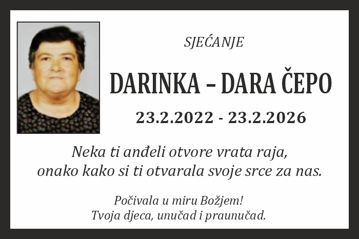 Darinka – Dara  Čepo