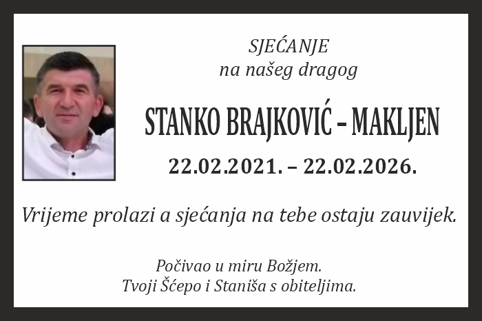 Stanko Brajković –  Makljen