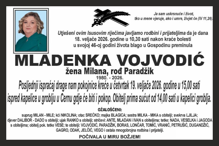 Mladenka  Vojvodić