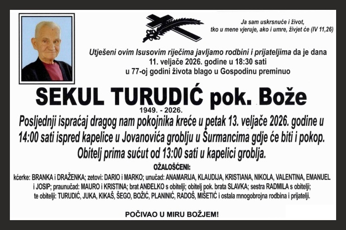 Sekul  Turudić