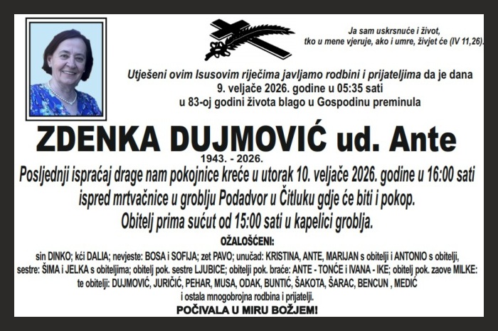 Zdenka  Dujmović