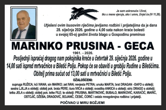 Marinko Prusina –  Geca