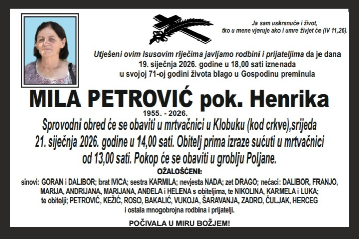 Mila  Petrović