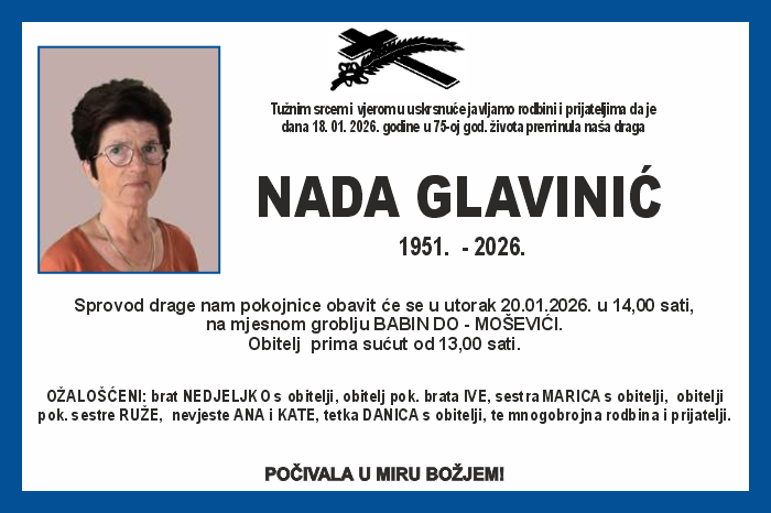 Nada  Glavinić