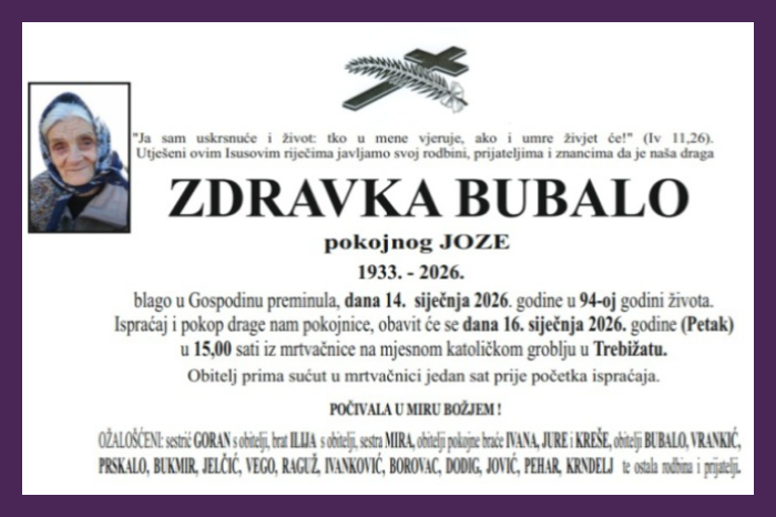 Zdravka  Bubalo