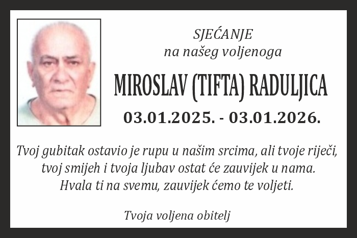 Miroslav (Tifta)  Raduljica