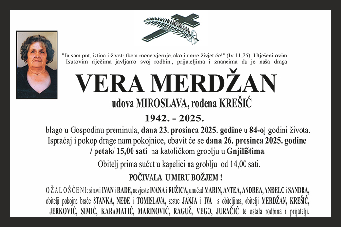 Vera  Merdžan