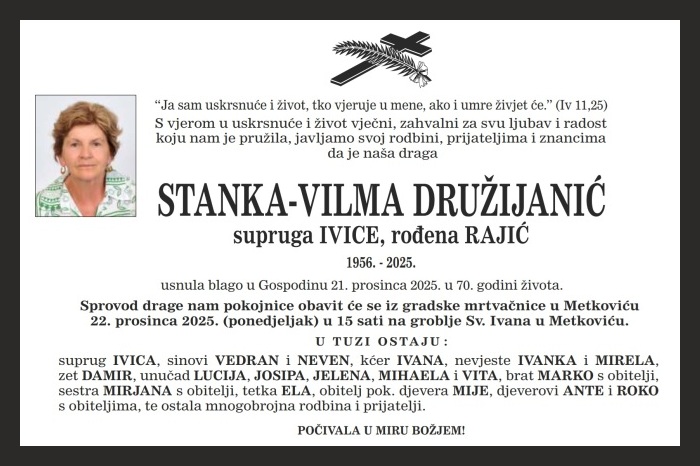 Stanka-Vilma  Družijanić