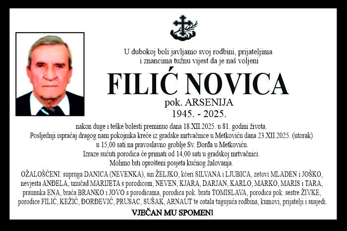 Filić  Novica