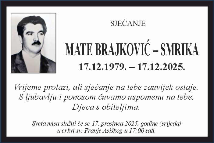 Mate Brajković –  Smrika