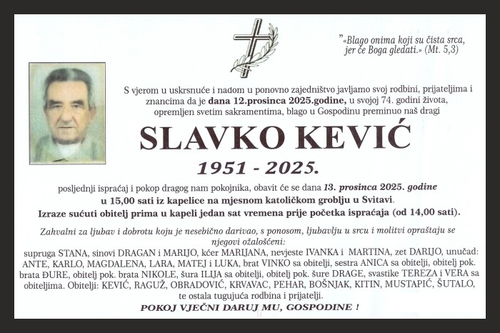 Slavko  Kević