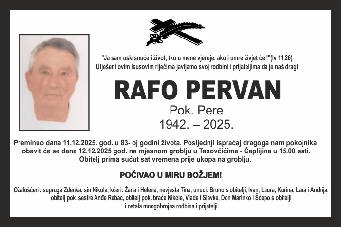 Rafo  Pervan
