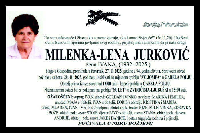 Milenka – Lena  Jurković