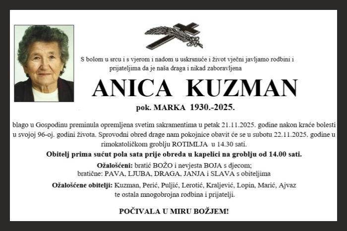 Anica  Kuzman