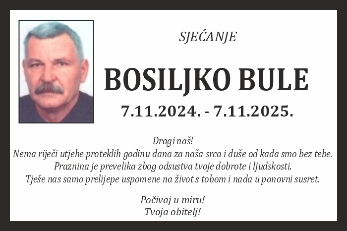 Bosiljko  Bule