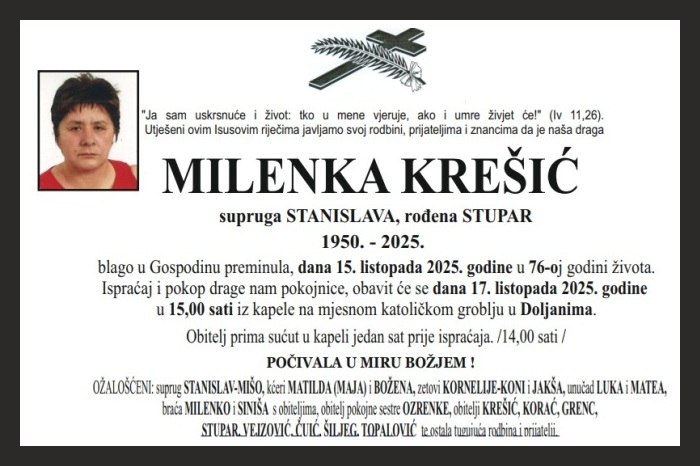 Milenka  Krešić