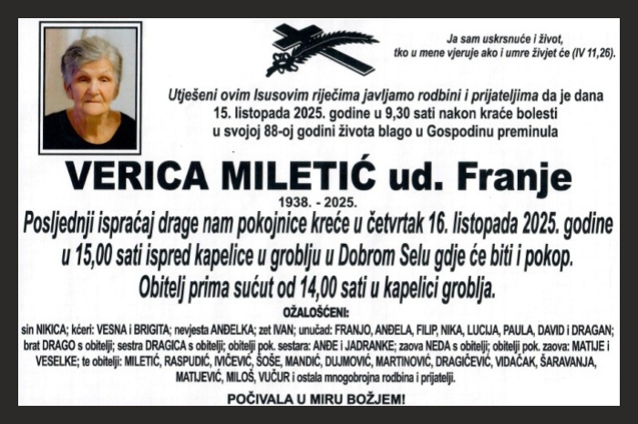 Verica  Miletić
