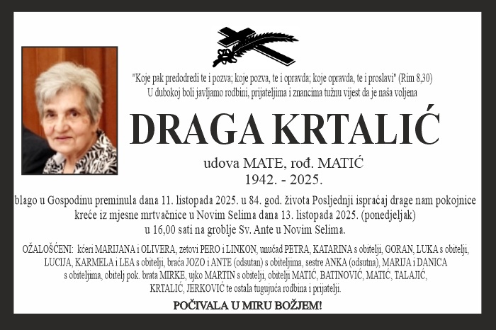 Draga  Krtalić