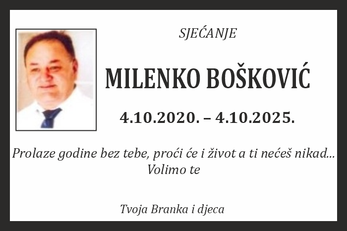 Milenko  Bošković