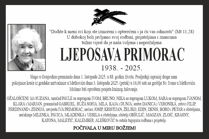 Ljeposava  Primorac