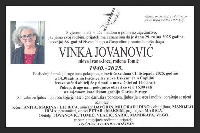 Vinka  Jovanović