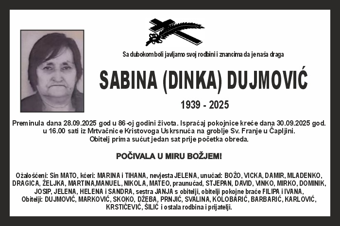 Sabina  Dujmović