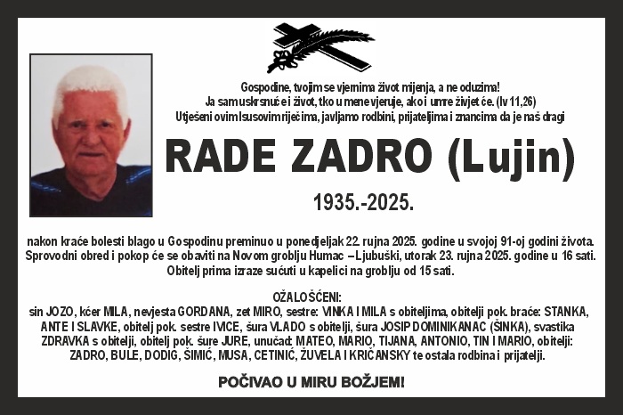 Rade  Zadro