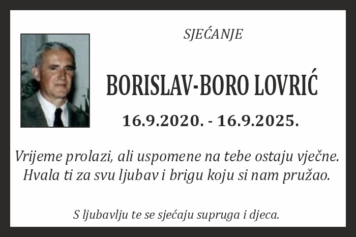 Borislav – Boro  Lovrić