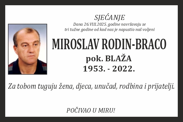 Miroslav Rodin –  Braco