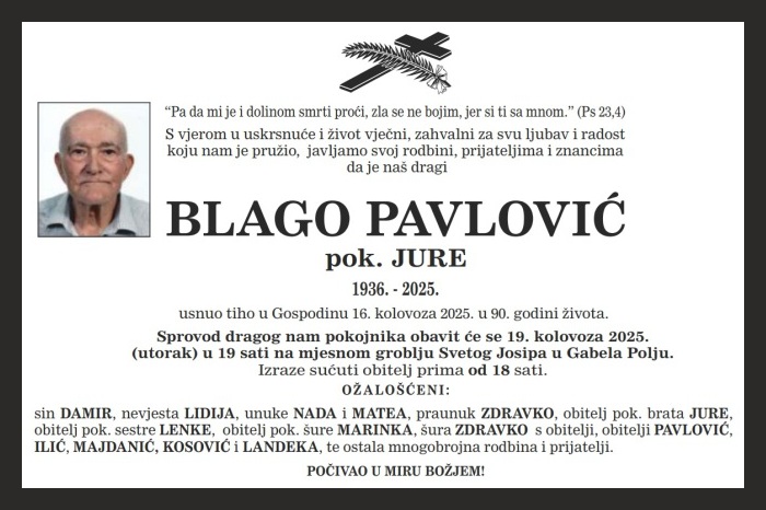 Blago  Pavlović