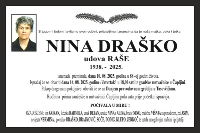 Nina  Draško