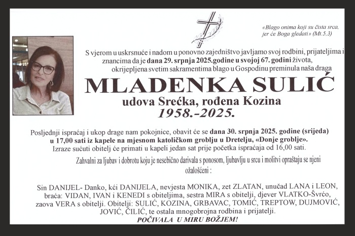 Mladenka  Sulić