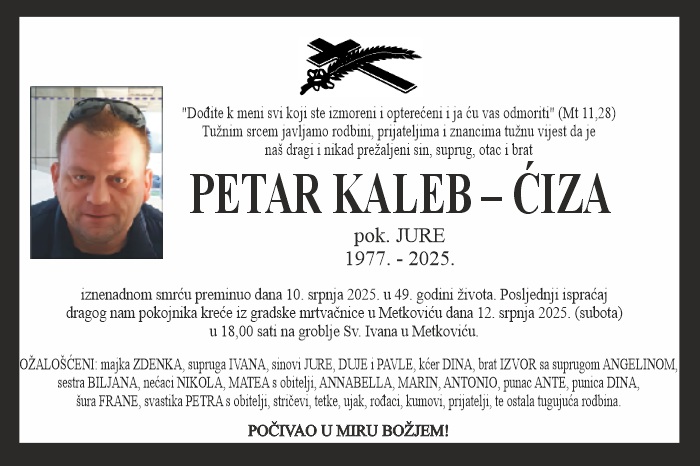 Petar Kaleb –  Ćiza