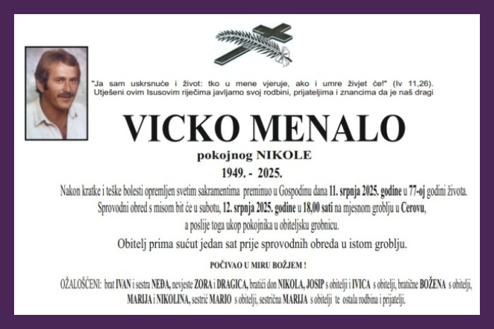Vicko  Menalo
