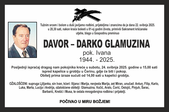 Davor – Darko  Glamuzina