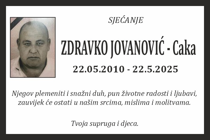 Zdravko Jovanović –  Caka