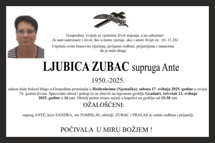 Ljubica  Zubac